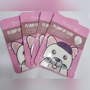 The Crème Shop Plump Up Skin! Pink Women’s Sheet Mask